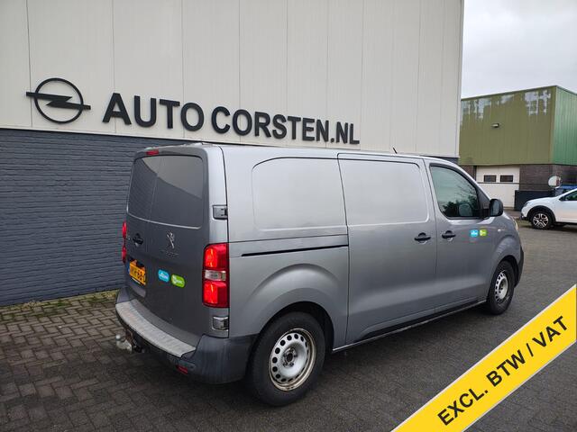 Peugeot EXPERT 1.5 BlueHDI 100 3-Persoons Navi Airco Trekhaak Apple Carplay Android Auto Cruise Control Pdc Bluetooth Standard Premium Betonplex Vloer Wandbetimmering Schuifdeur Achterdeuren Euro 6 Origineel Nederlandse Auto