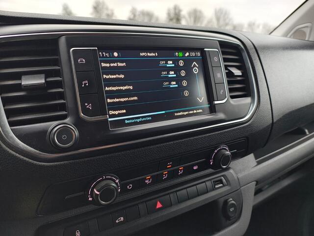 Peugeot EXPERT 1.5 BlueHDI 100 3-Persoons Navi Airco Trekhaak Apple Carplay Android Auto Cruise Control Pdc Bluetooth Standard Premium Betonplex Vloer Wandbetimmering Schuifdeur Achterdeuren Euro 6 Origineel Nederlandse Auto