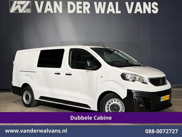 Peugeot EXPERT 2.0 BlueHDI 123pk L3H1 Dubbele Cabine Euro6 Airco | 5-Zits | Navigatie | 2500kg Trekhaak Cruisecontrol, Parkeersensoren