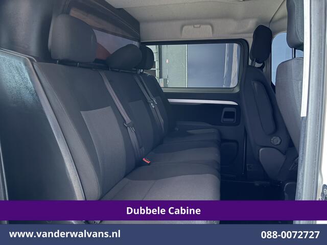 Peugeot EXPERT 2.0 BlueHDI 123pk L3H1 Dubbele Cabine Euro6 Airco | 5-Zits | Navigatie | 2500kg Trekhaak Cruisecontrol, Parkeersensoren