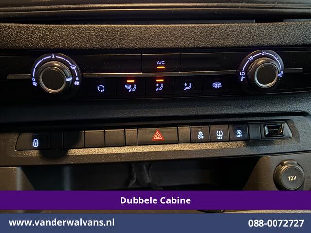 Peugeot EXPERT 2.0 BlueHDI 123pk L3H1 Dubbele Cabine Euro6 Airco | 5-Zits | Navigatie | 2500kg Trekhaak Cruisecontrol, Parkeersensoren