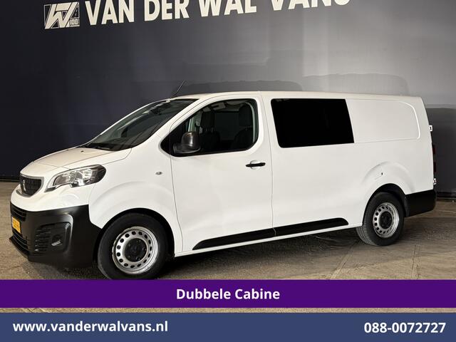 Peugeot EXPERT 2.0 BlueHDI 123pk L3H1 Dubbele Cabine Euro6 Airco | 5-Zits | Navigatie | 2500kg Trekhaak Cruisecontrol, Parkeersensoren