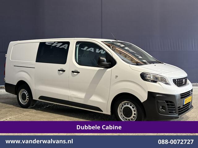 Peugeot EXPERT 2.0 BlueHDI 123pk L3H1 Dubbele Cabine Euro6 Airco | 5-Zits | Navigatie | 2500kg Trekhaak Cruisecontrol, Parkeersensoren