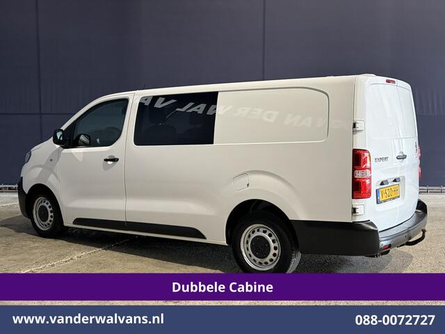 Peugeot EXPERT 2.0 BlueHDI 123pk L3H1 Dubbele Cabine Euro6 Airco | 5-Zits | Navigatie | 2500kg Trekhaak Cruisecontrol, Parkeersensoren