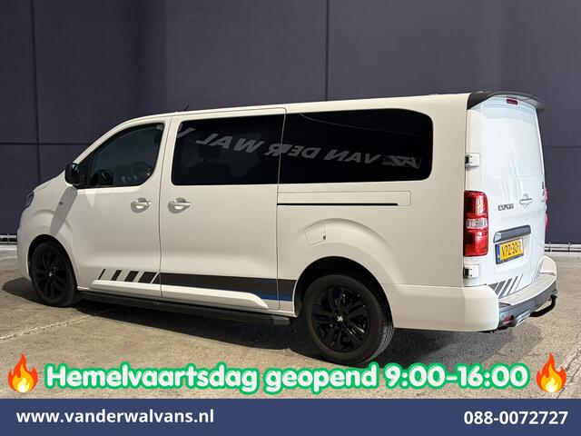 Peugeot EXPERT 2.0 BlueHDI 180pk Automaat L3H1 Dubbele cabine SPORT Euro6 Airco | 2x Zijdeur | 5-Zits | Leder | Camera | Apple Carplay Android auto, cruisecontrol, parkeersensoren, LM velgen, Trekhaak, LED, Spoiler, stoelverwarming