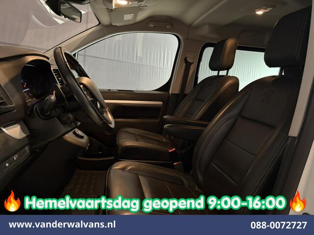 Peugeot EXPERT 2.0 BlueHDI 180pk Automaat L3H1 Dubbele cabine SPORT Euro6 Airco | 2x Zijdeur | 5-Zits | Leder | Camera | Apple Carplay Android auto, cruisecontrol, parkeersensoren, LM velgen, Trekhaak, LED, Spoiler, stoelverwarming