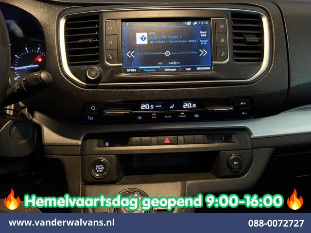 Peugeot EXPERT 2.0 BlueHDI 180pk Automaat L3H1 Dubbele cabine SPORT Euro6 Airco | 2x Zijdeur | 5-Zits | Leder | Camera | Apple Carplay Android auto, cruisecontrol, parkeersensoren, LM velgen, Trekhaak, LED, Spoiler, stoelverwarming