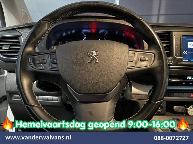 Peugeot EXPERT 2.0 BlueHDI 180pk Automaat L3H1 Dubbele cabine SPORT Euro6 Airco | 2x Zijdeur | 5-Zits | Leder | Camera | Apple Carplay Android auto, cruisecontrol, parkeersensoren, LM velgen, Trekhaak, LED, Spoiler, stoelverwarming