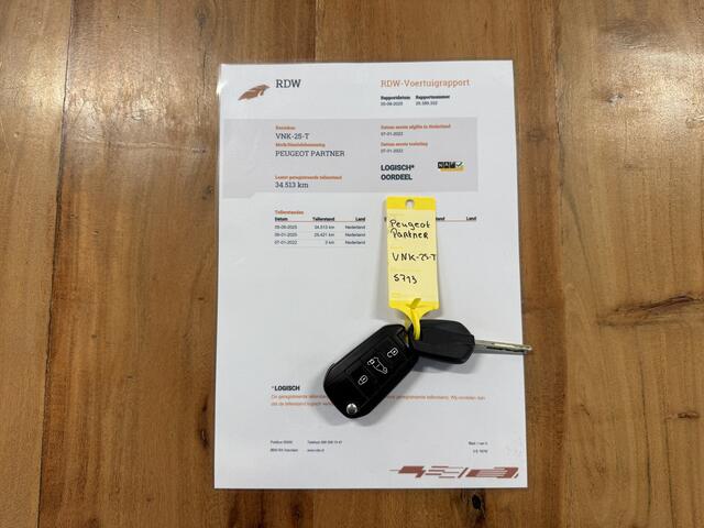 Peugeot PARTNER 1.5 BlueHDI Premium *BTW* Eerste Eigenaar / Carplay / Camera / Cruise / Airco / PDC / Org.NL!