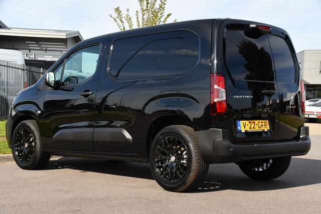 Peugeot PARTNER e-Partner 136 L1 50 kWh Black Edition Camera, Cruise, Carplay, Stoelverwarming, 136pk, Multimedia, BOM VOL!