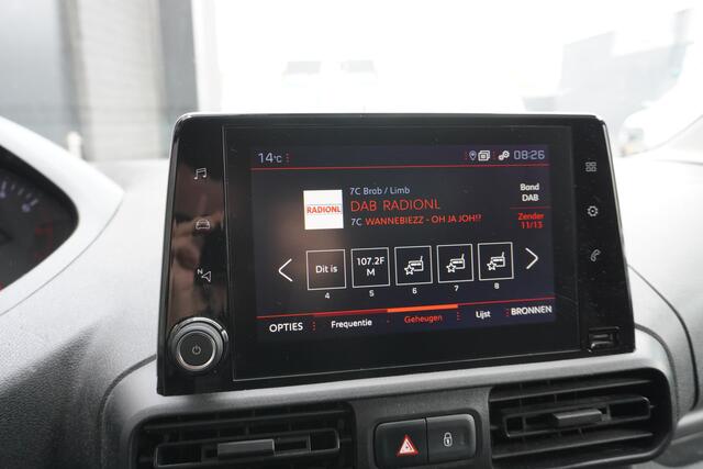 Peugeot PARTNER 1.2 PT 110PK Benzine! EURO 6 - Airco - Navi - Cruise - ¤ 11.900,- Excl.