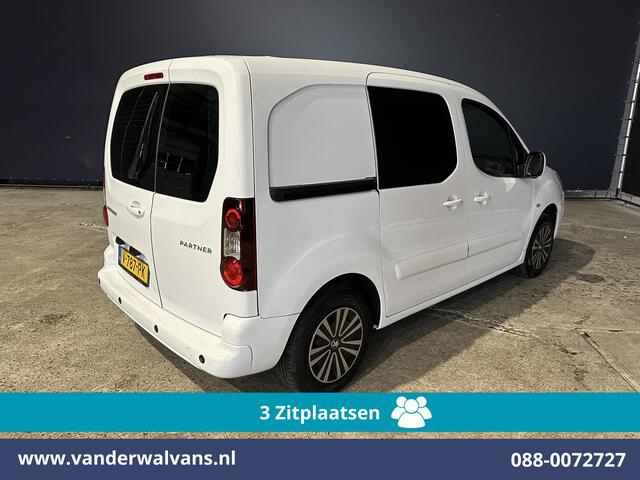 Peugeot PARTNER 1.6 BlueHDi L1H1 Euro6 Airco | 3-Zits | Navigatie | Apple Carplay | Cruisecontrol Parkeersensoren, zijdeur, bijrijdersbank