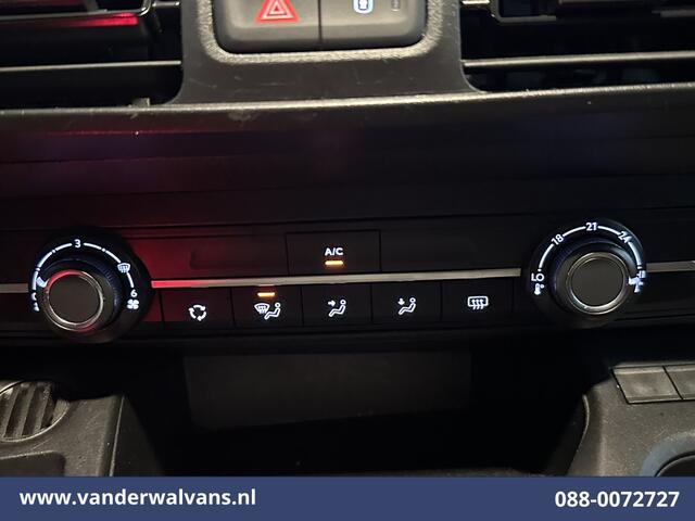 Peugeot PARTNER Partner 1.5 BlueHDI L1H1 Euro6 Airco | 3-Zits | Apple Carplay | Android Auto | Cruisecontrol Parkeersensoren, Bijrijdersbank