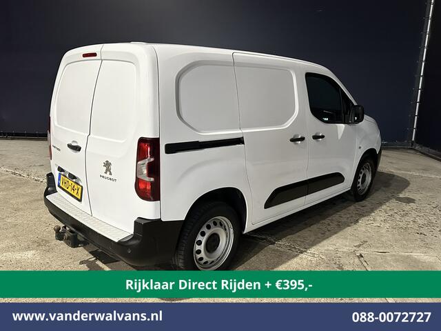 Peugeot PARTNER 1.5 BlueHDI 102pk L1H1 Euro6 *Rijklaar Direct Rijden* Airco | Apple Carplay | Cruisecontrol | Trekhaak | Android Auto, Parkeersensoren