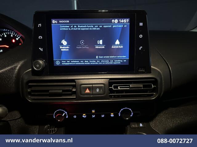 Peugeot PARTNER 1.5 BlueHDI L1H1 Euro6 Airco | Imperiaal | Apple Carplay | Android Auto | Trekhaak | Cruisecontrol Parkeersensoren