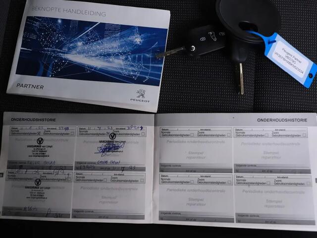 Peugeot PARTNER 1.6 BlueHDI Premium (Bestel) | Airco | 06-2019 56.640 KM