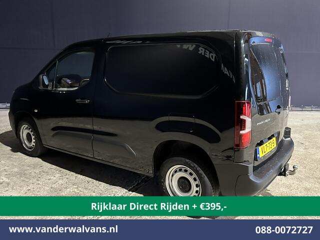 Peugeot PARTNER 1.5 BlueHDI 102pk L1H1 *Rijklaar Direct Rijden* Euro6 Airco | Apple Carplay | Cruisecontrol Zijdeur, Android Auto, Trekhaak