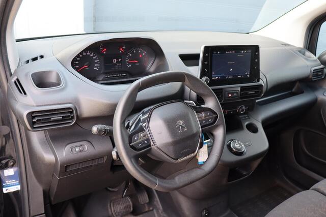 Peugeot PARTNER 1.5 BlueHDI Premium Automaat, Navigatie, Apple Carplay, Rechter zijdeur, 2 achterdeuren, Camera, Cruise control, Airco