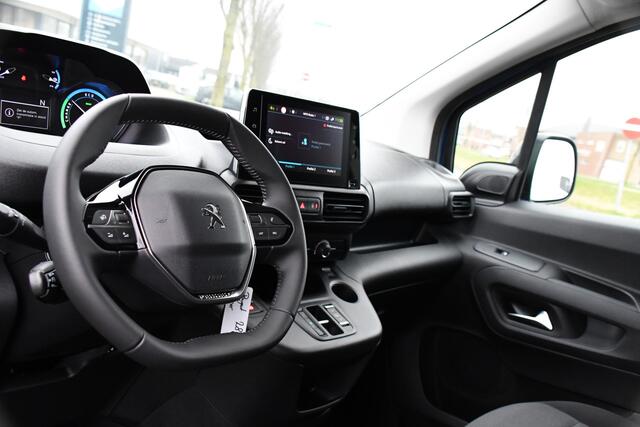 Peugeot PARTNER e-Partner 136 L1 50 kWh PB Edition Camera, Cruise, Carplay, Carplay, 136pk, Multimedia, Sensoren, Uniek!