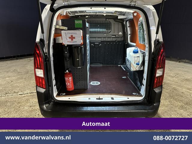 Peugeot PARTNER 1.5 BlueHDI Premium 131pk Automaat L1H1 Inrichting Euro6 Airco | Apple Carplay | Cruisecontrol Android Auto, Parkeersensoren, Achterklep