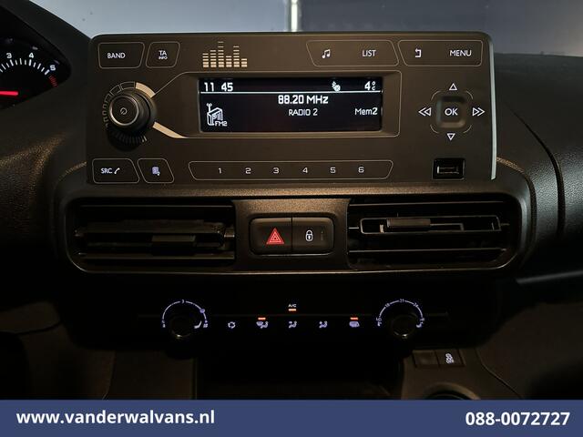 Peugeot PARTNER 1.5 BlueHDI L1H1 Euro6 Airco | Dakdragers | zijdeur