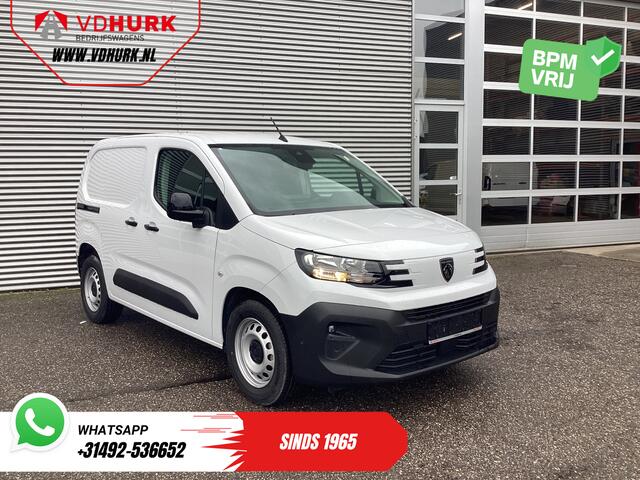 Peugeot PARTNER e-Partner 50 kWh 336 km WLTP Snellader/ Warmtepomp/ Adapt.Cruise/ Virtual Cockpit/ Stuurverw./ Carplay/ 360 Camera/ Standkachel/ Climate/ PDC