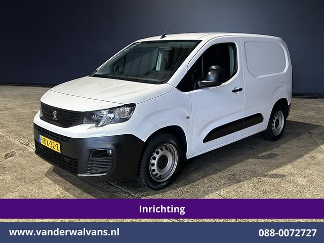 Peugeot PARTNER 1.5 BlueHDI 102pk L1H1 inrichting Euro6 Airco | Camera | Navigatie | Apple Carplay Trekhaak, Cruisecontrol, Android Auto, Parkeersensoren