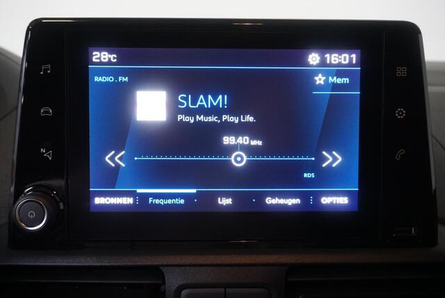 Peugeot PARTNER 1.5 BlueHDI Premium Airco App-connect Parkeersensoren Trekhaak