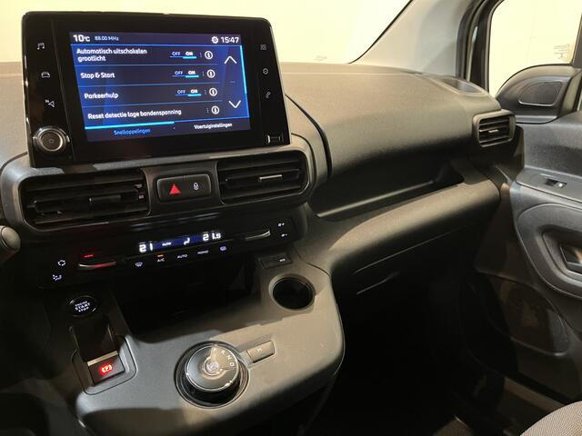 Peugeot PARTNER 1.5 BlueHDI 130 PK L2 Automaat Servicebus / Sortimo Inrichting / Schuifdeur L + R / Euro 6 / Airco / Camera / Cruise Control / CarPlay