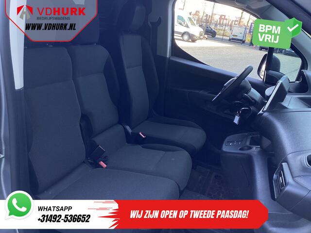 Peugeot PARTNER e-Partner 50 kWh 280 km WLTP Snellader/ 3 Pers./ Standkachel/ Carplay/ Cruise/ Navi/ PDC/ Trekhaak