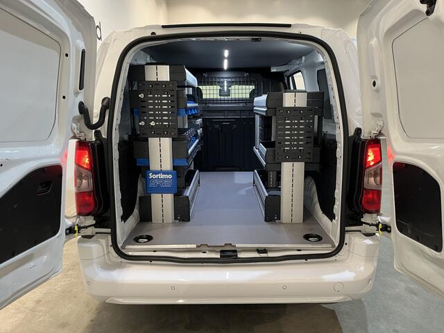 Peugeot PARTNER 1.5 BlueHDI 130 PK L2 Automaat Servicebus / Sortimo Inrichting / Schuifdeur L + R / Euro 6 / Airco / Camera / Cruise Control / CarPlay / 64.500 KM !!