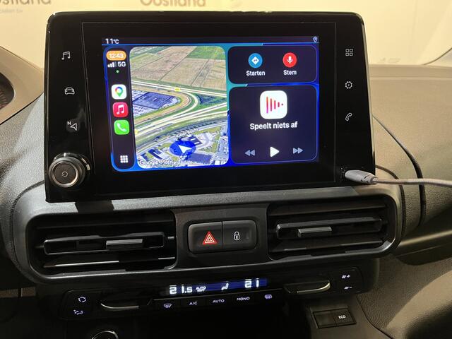 Peugeot PARTNER 1.5 BlueHDI 130 PK L2 Automaat Servicebus / Sortimo Inrichting / Schuifdeur L + R / Euro 6 / Airco / Camera / Cruise Control / CarPlay / 64.500 KM !!