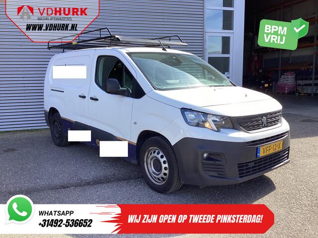 Peugeot PARTNER 1.5 HDI 130 pk Aut. L2 NL Auto/ 3Pers./ Carplay/ Airco/ Navi/ Imperiaal/ Cruise/ PDC/ DAB/ Trekhaak