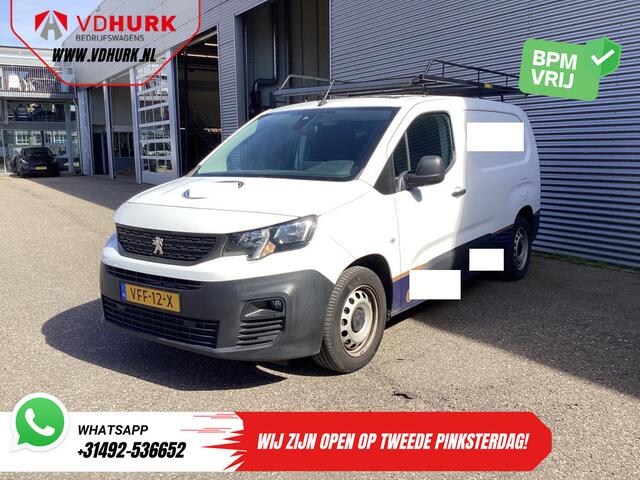 Peugeot PARTNER 1.5 HDI 130 pk Aut. L2 NL Auto/ 3Pers./ Carplay/ Airco/ Navi/ Imperiaal/ Cruise/ PDC/ DAB/ Trekhaak