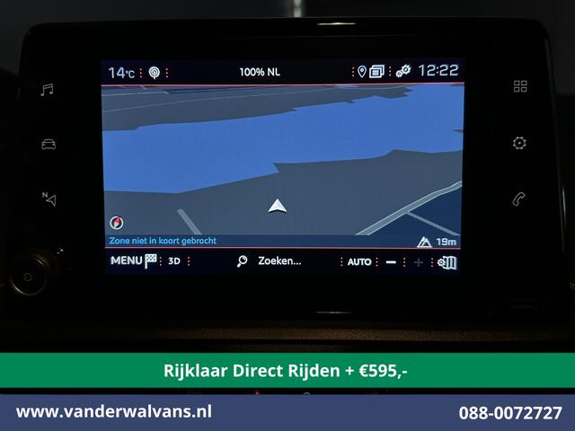 Peugeot PARTNER 1.5 BlueHDI 102pk L1H1 Inrichting Euro6 *Rijklaar Direct Rijden* Airco | Navigatie | Apple Carplay | Cruisecontrol Android Auto, Parkeersensoren, Trekhaak, Dakdragers