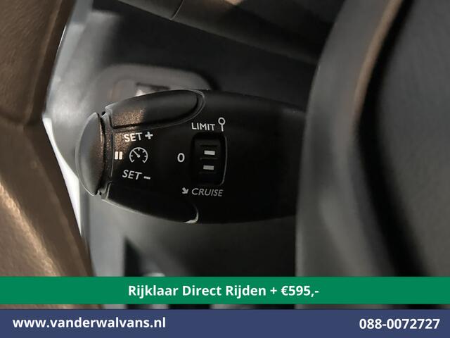 Peugeot PARTNER 1.5 BlueHDI 102pk L1H1 Inrichting Euro6 *Rijklaar Direct Rijden* Airco | Navigatie | Apple Carplay | Cruisecontrol Android Auto, Parkeersensoren, Trekhaak, Dakdragers