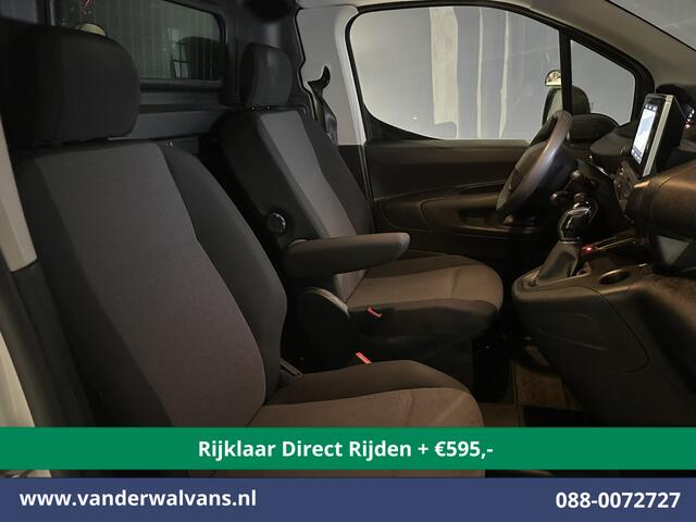 Peugeot PARTNER 1.5 BlueHDI 102pk L1H1 Inrichting Euro6 *Rijklaar Direct Rijden* Airco | Navigatie | Apple Carplay | Cruisecontrol Android Auto, Parkeersensoren, Trekhaak, Dakdragers