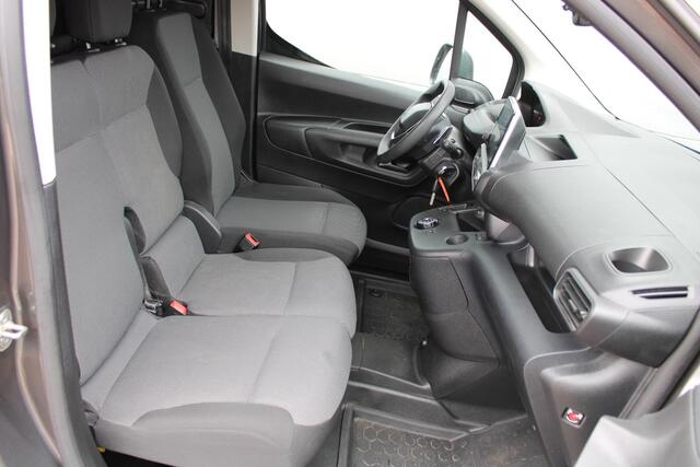 Peugeot PARTNER 1.5 BlueHDI 130pk Premium Automaat 3-zits Airco Cruise Carplay BPM-vrij Zijdeur Super mooi