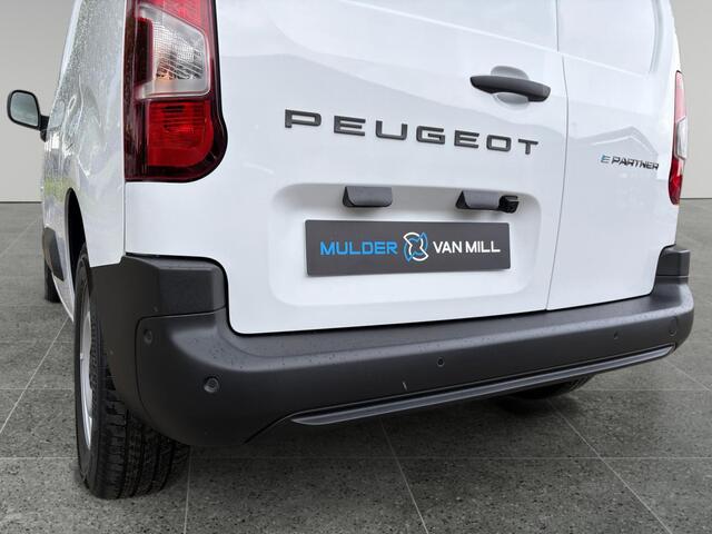 Peugeot PARTNER e-Partner L1 50 kWh 136pk | 8 jaar garantie | 0% financial lease | 3-zits | Houten afwerking laadruimte | Multimedia | Draadloze Apple Carplay en Android Auto | NAVI | Parkeersensoren voor en achter | Achteruitrijcamera | Dode hoek detectie | Mistlampen |