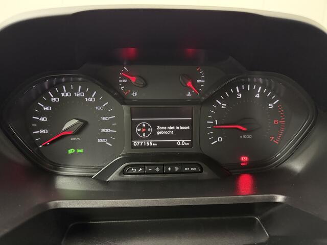 Peugeot PARTNER 1.5 BlueHDI Asphalt | 3-Persoons | Navigatie | Camera | Airco | Cruise | Betimmering