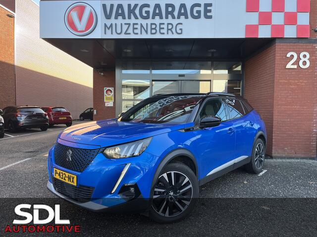 Peugeot e-2008 EV GT Pack 50 kWh // SCHUIF-KANTELDAK // DODEHOEK // LEDER-ALCANTARA // FULL LED // ADAPT. CRUISE // KEYLESS //