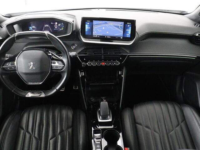 Peugeot e-2008 EV GT Pack 50 kWh | 3 Fase | Panoramadak | Stoelverwarming | Adaptive cruise | Leder | Carplay | Keyless | Camera | Full LED | Navigatie | Climate control | Dodehoek detectie