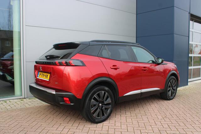 Peugeot e-2008 EV GT Pack 50 kWh Airco Navi Camera Carplay Adaptive Cruise Dealer onderhouden