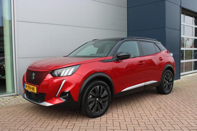 Peugeot e-2008 EV GT Pack 50 kWh Airco Navi Camera Carplay Adaptive Cruise Dealer onderhouden