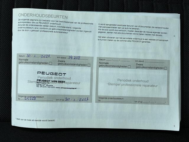 Peugeot e-2008 EV Active 54 kWh / SOH 97,75% / 8 Jaar Fabrieksgarantie / Dealer Onderhouden / 3-fase/Snelladen / Navigatie /