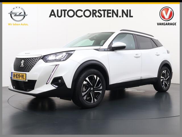 Peugeot e-2008 EV Allure Pack 50kWh SOH 95% 3-Fase 360°Camera 3D-Navi Apple Carplay Android Auto Ecc Cruise Control Pdc Keyless Privacy Glas Lmv Led DAB+ Bluetooth Lane Assist Isofix Rijstrooksensor Origineel Nederlandse Auto