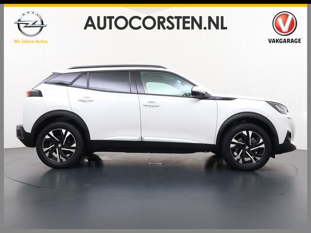 Peugeot e-2008 EV Allure Pack 50kWh SOH 95% 3-Fase 360°Camera 3D-Navi Apple Carplay Android Auto Ecc Cruise Control Pdc Keyless Privacy Glas Lmv Led DAB+ Bluetooth Lane Assist Isofix Rijstrooksensor Origineel Nederlandse Auto