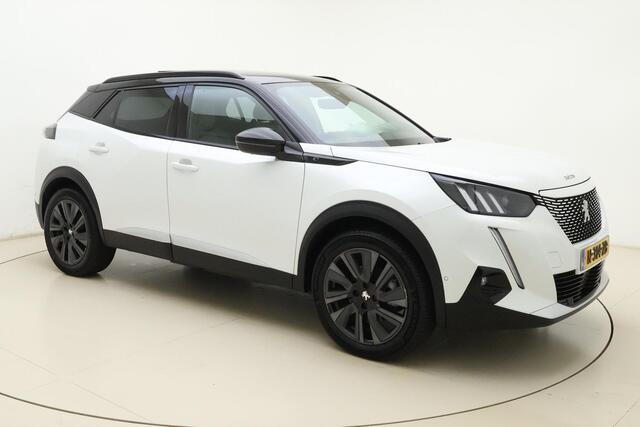 Peugeot e-2008 EV GT Pack 50 kWh SOH 91,25% l 1e Eigenaar l Alcantara l Schuif-Kanteldak l Full-LED l Apple Carplay & Android Auto l DAB l Bluetooth l Keyless l Navigatie