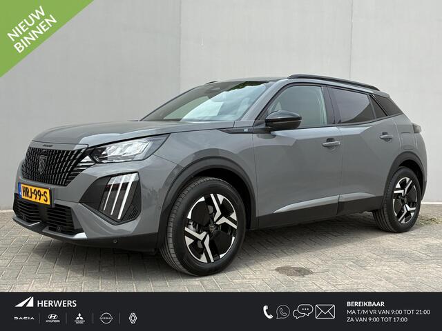 Peugeot e-2008 EV Allure Avantage 54 kWh / SOH 96% / Fabrieksgarantie t/m 5-2027 / Adaptieve Cruise Control / Achteruitrijcamera / Bluetooth / Navigatie / Apple carplay/Android auto /