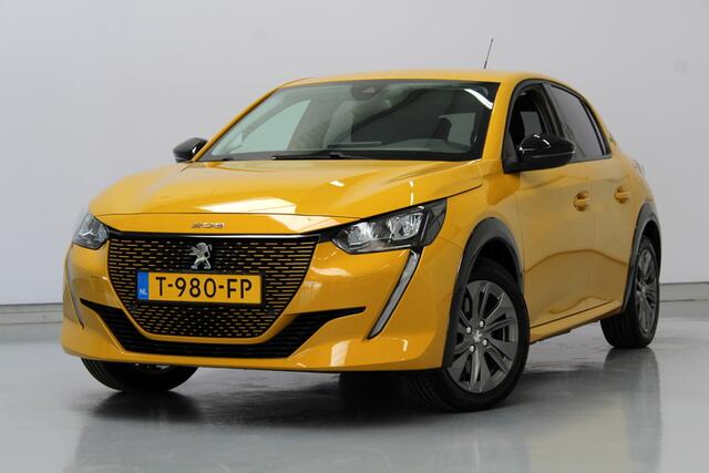 Peugeot e-208 EV Allure Pack 50 kWh 136PK, DEELS LEER | NAVIGATIE | CARPLAY | CAMERA | CRUISE CONTROLE